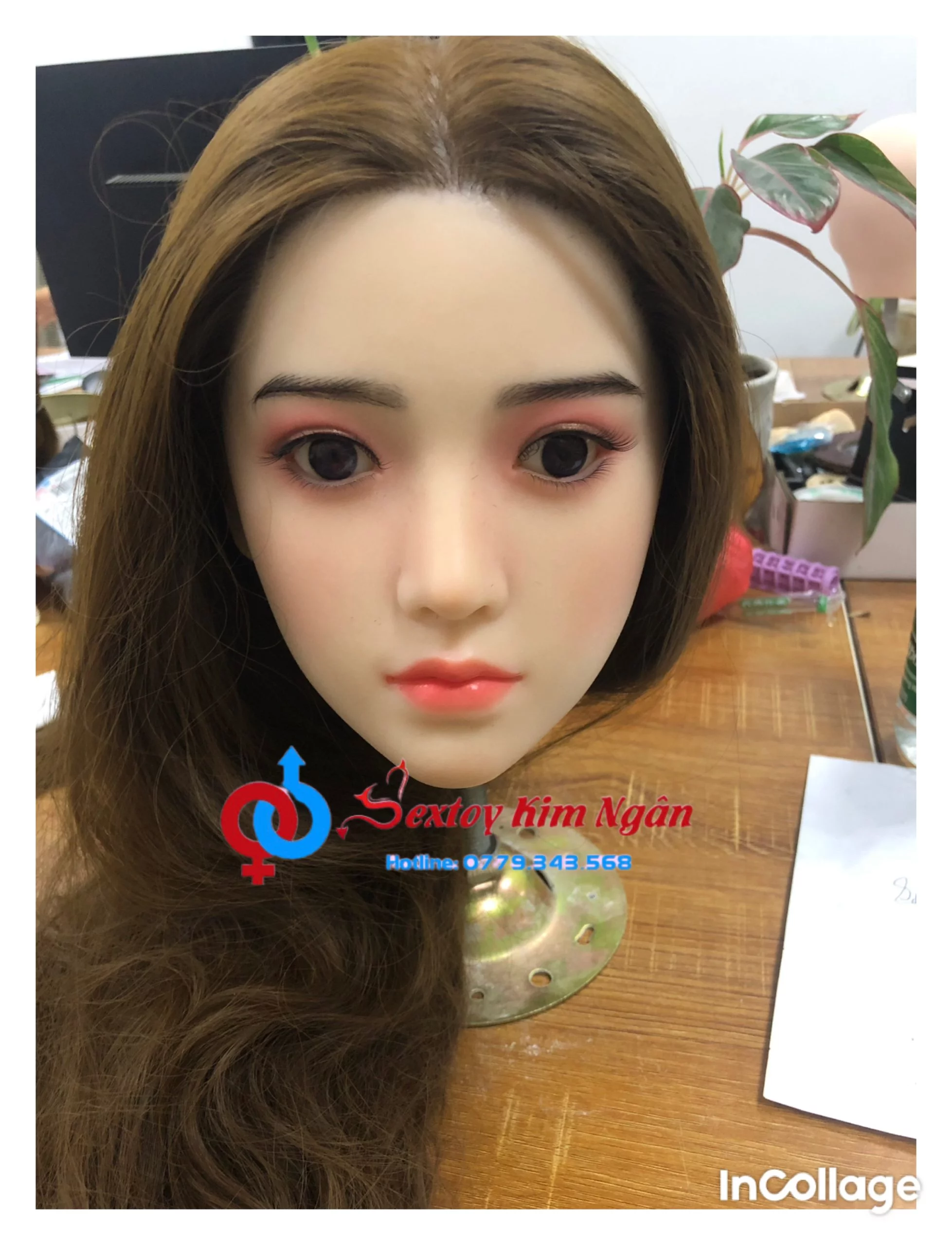 Đầu Silicone Cấy Tóc Yuri 01 Tự Nhiên Dễ Dàng Lắp Đặt