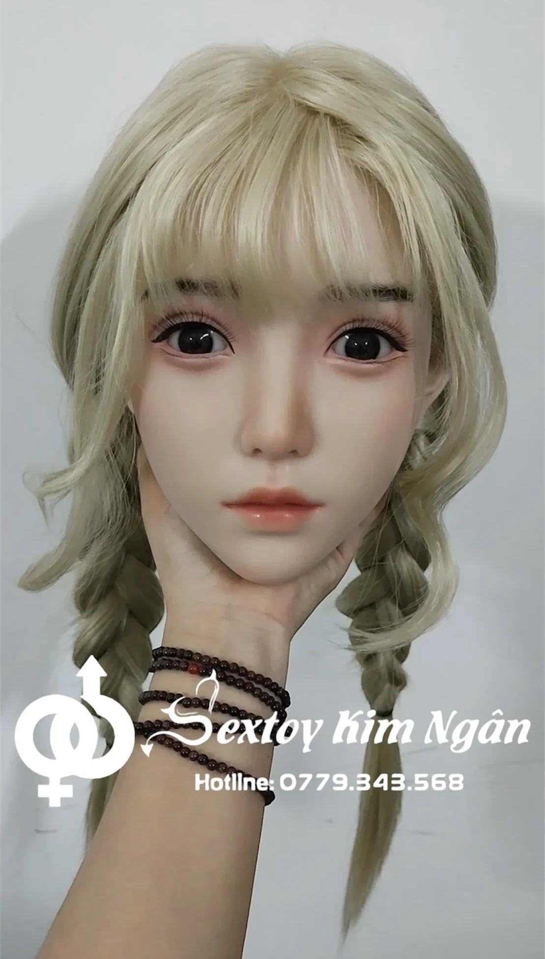 Đầu silicone cấy tóc B02 bền đẹp tự nhiên dễ dùng