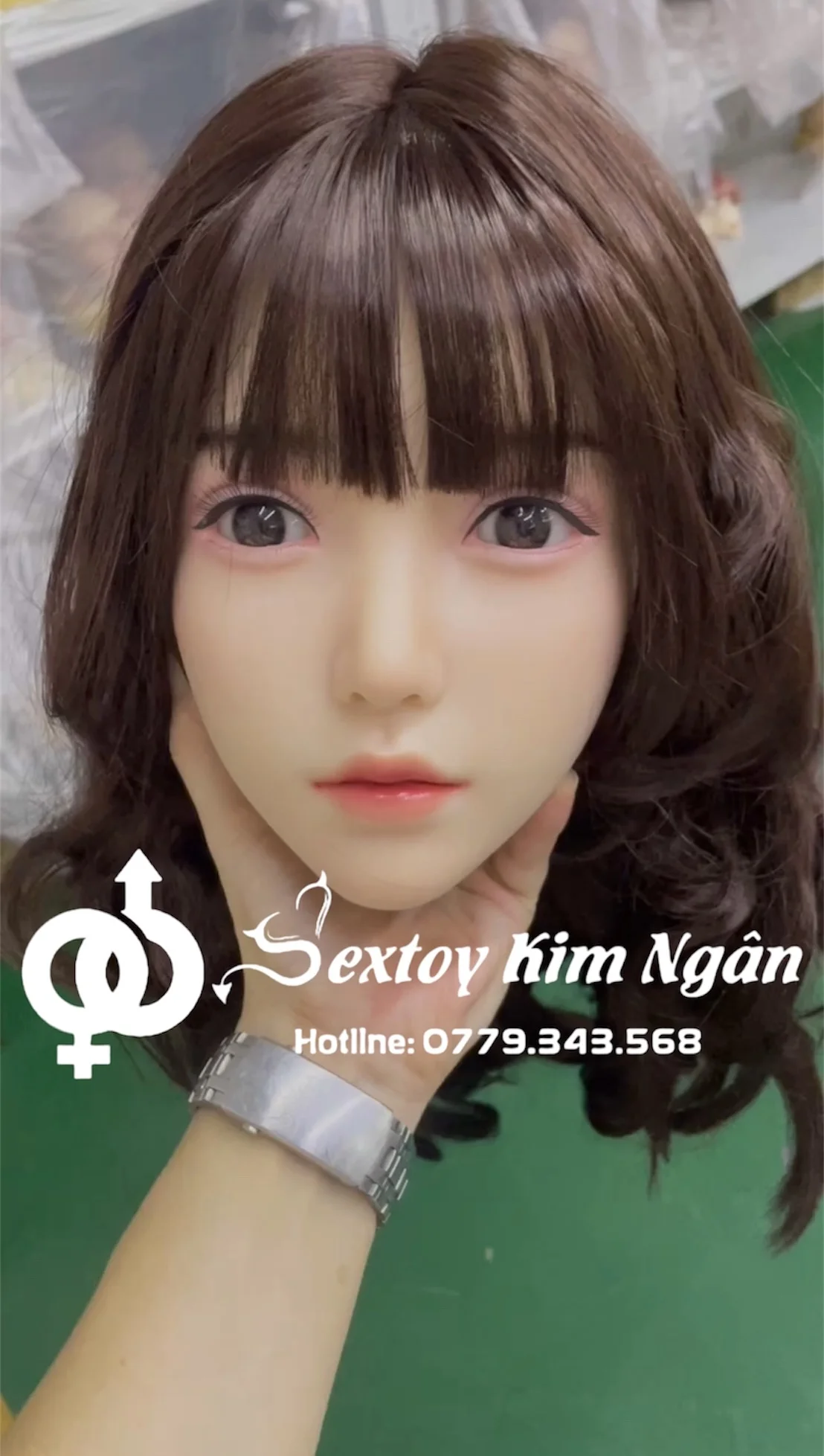 Đầu silicone cấy tóc B03 chất lượng cao tự nhiên mềm mại