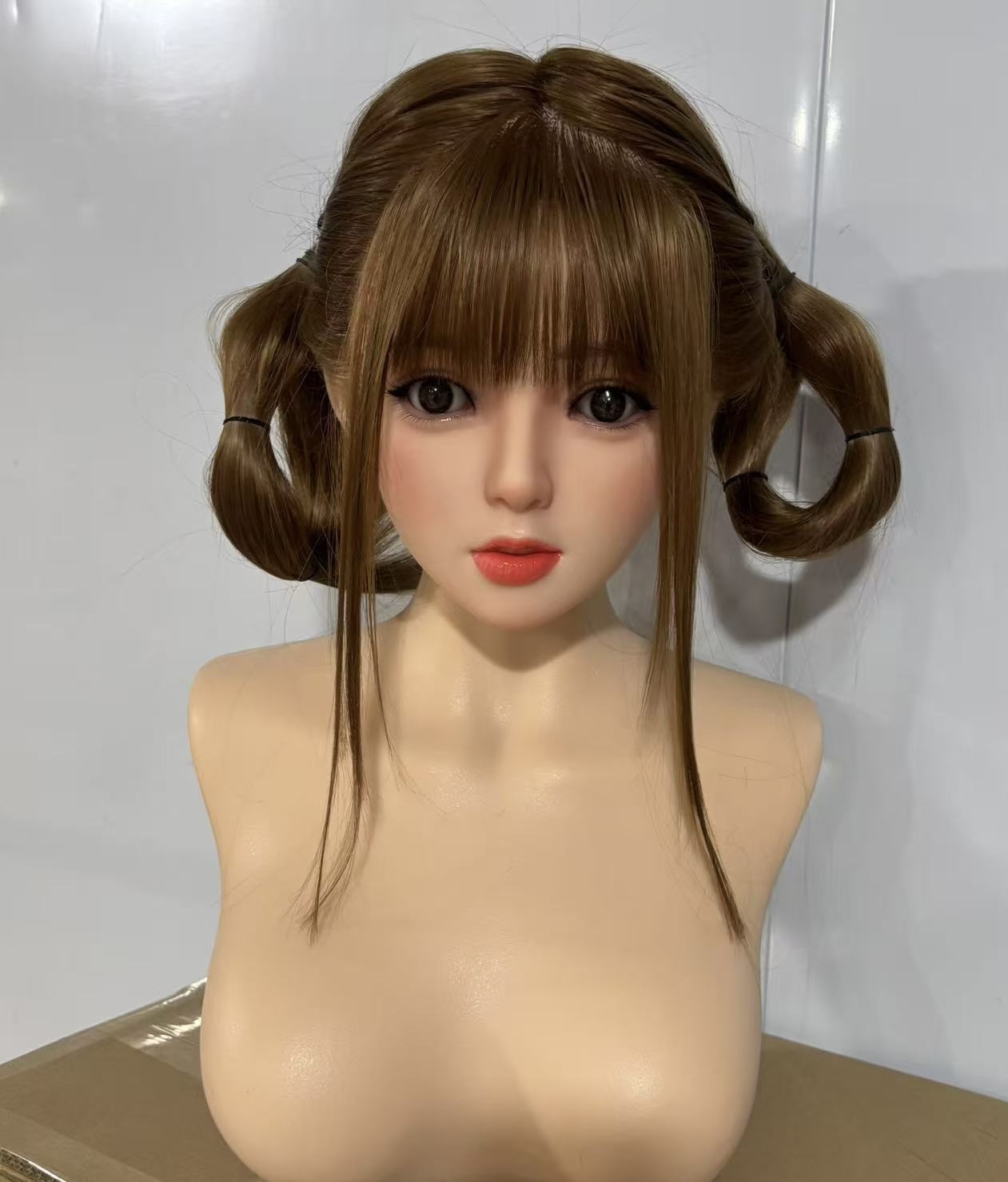 Đầu silicone cấy tóc JP-A13 độc đáo giả miệng lưỡi răng chất lượng cao