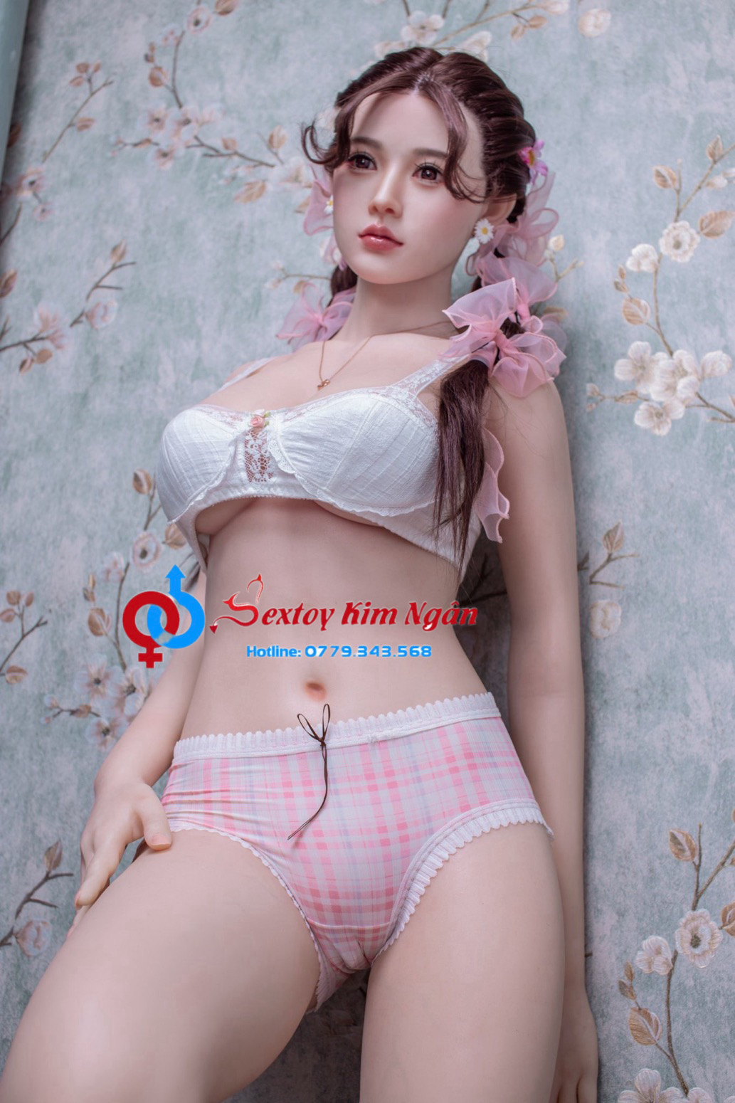 Búp bê SexDoll Hiraki Aozaro Silicone Bạch Kim Thật Như Người