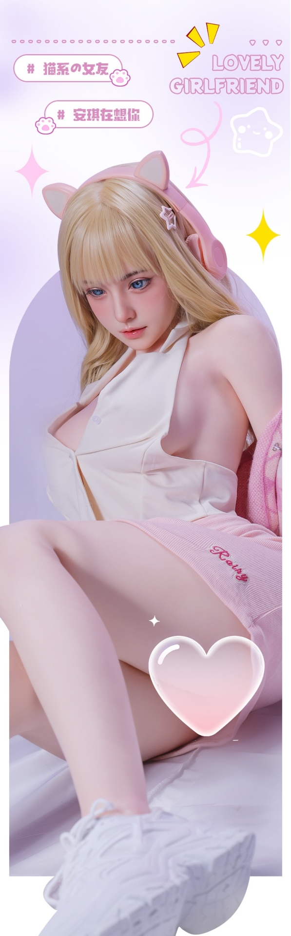 Búp bê silicone Aki Yoko cao cấp siêu thực, nóng bỏng
