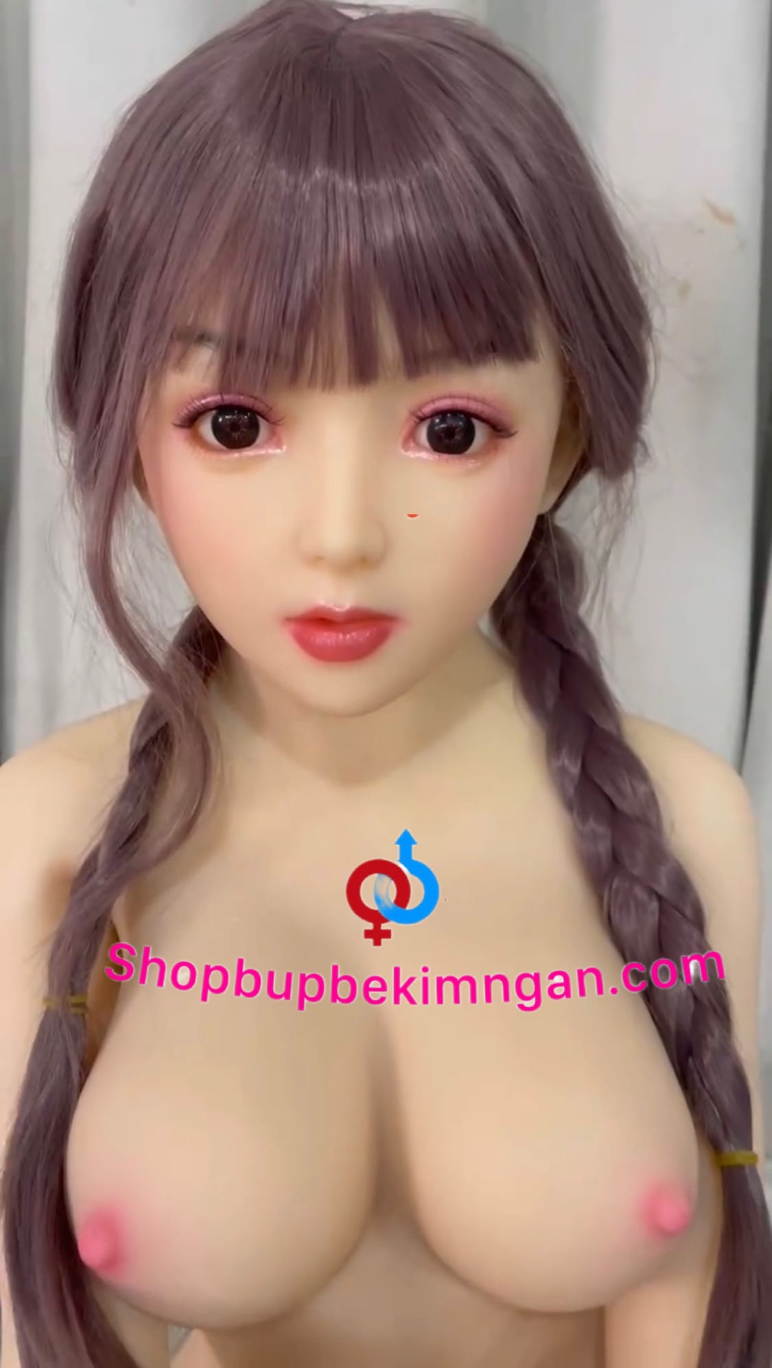 Búp Bê Tình Dục 130cm Silicone Mềm Có Âm Đạo Hậu Môn Miệng 