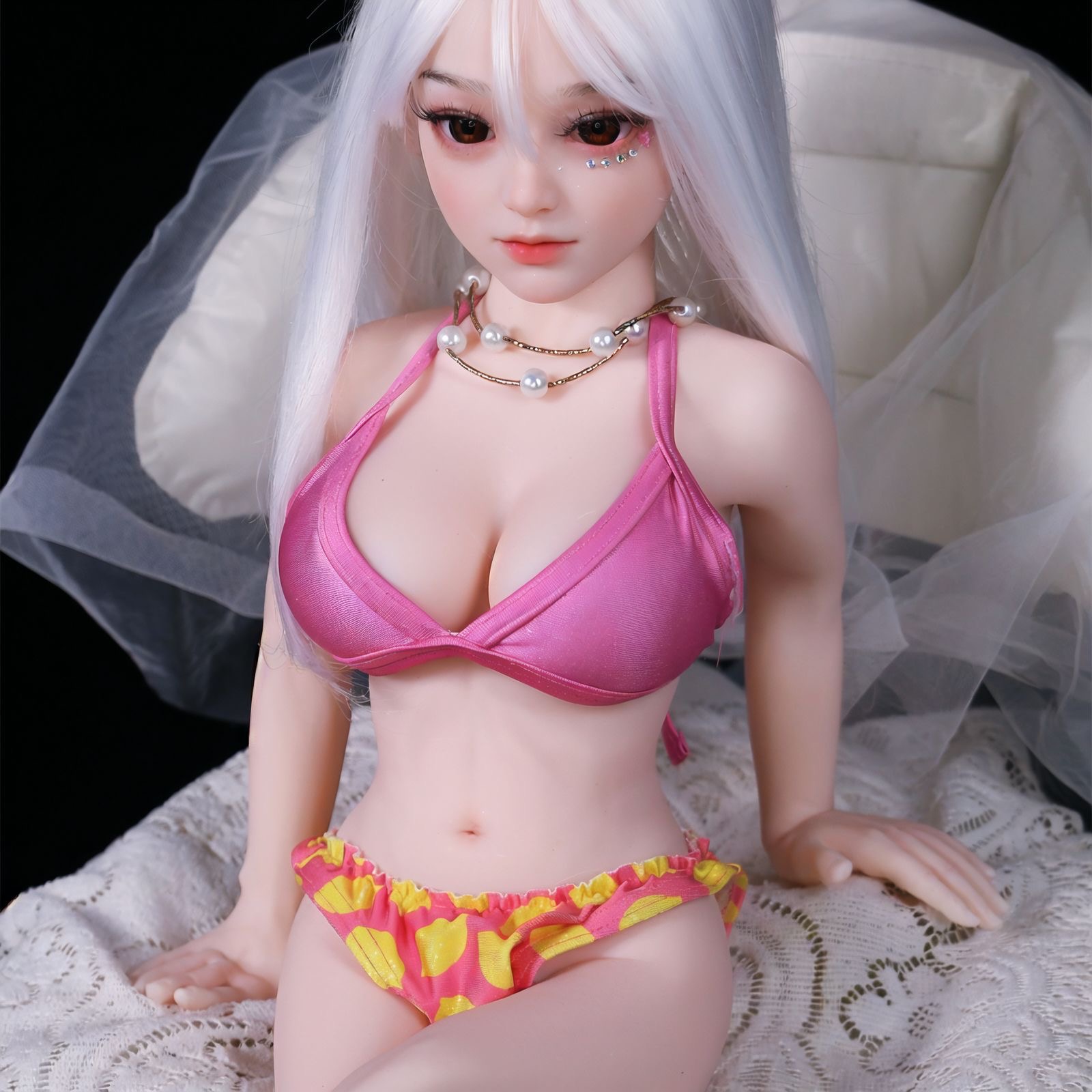 Búp bê Mini 68cm TPE nhẹ nhàng mềm mại dễ di chuyển