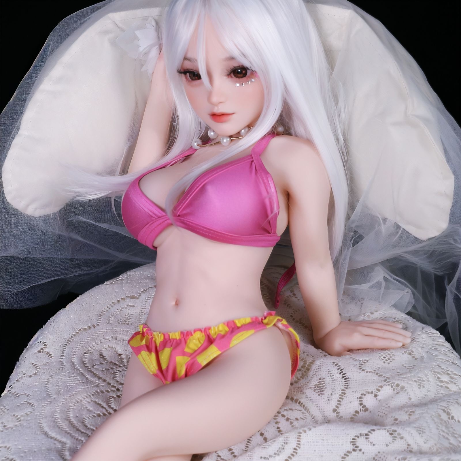 Búp bê Mini 68cm TPE nhẹ nhàng mềm mại dễ di chuyển