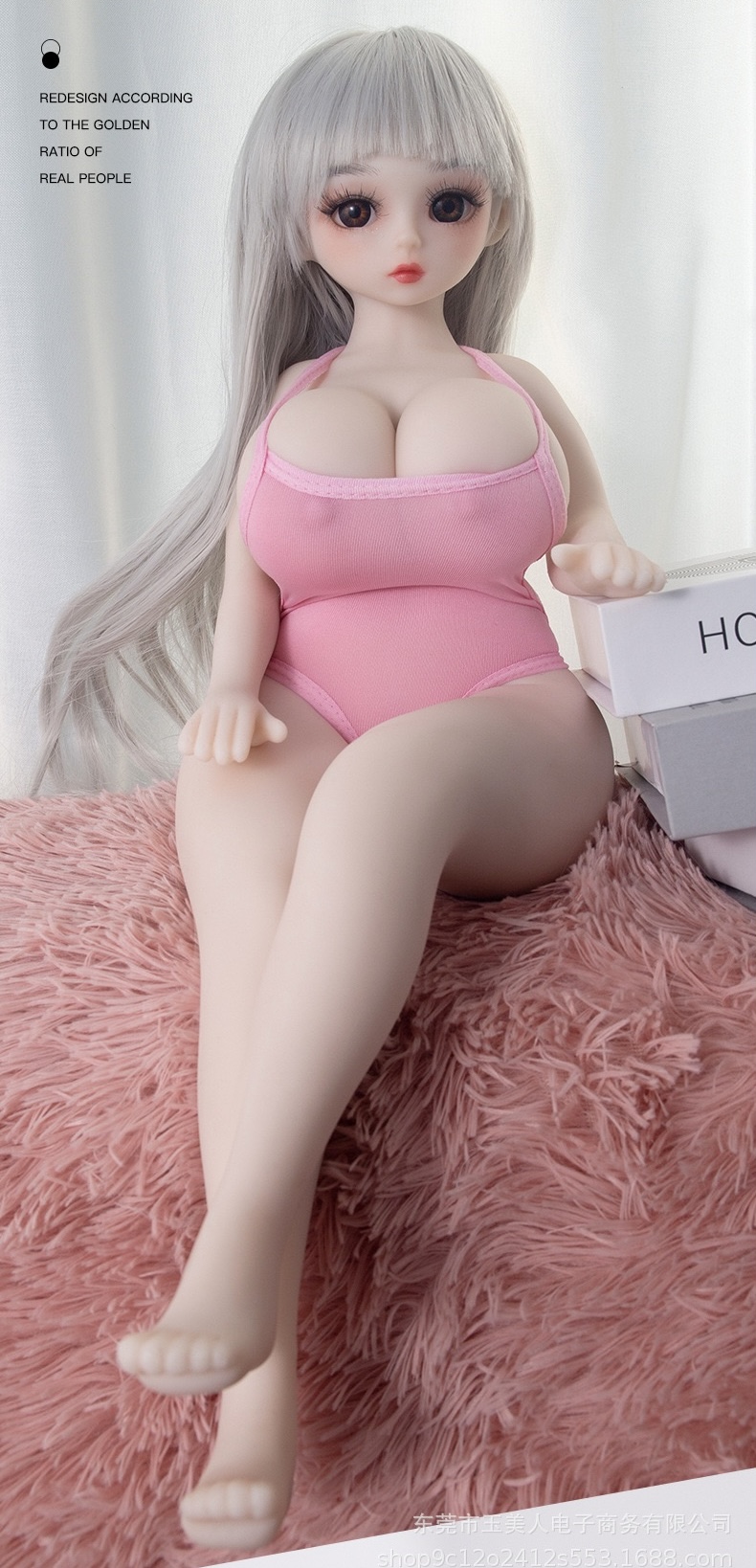 Búp bê Junia 60 cm TPE khung xương mềm mại siêu thực