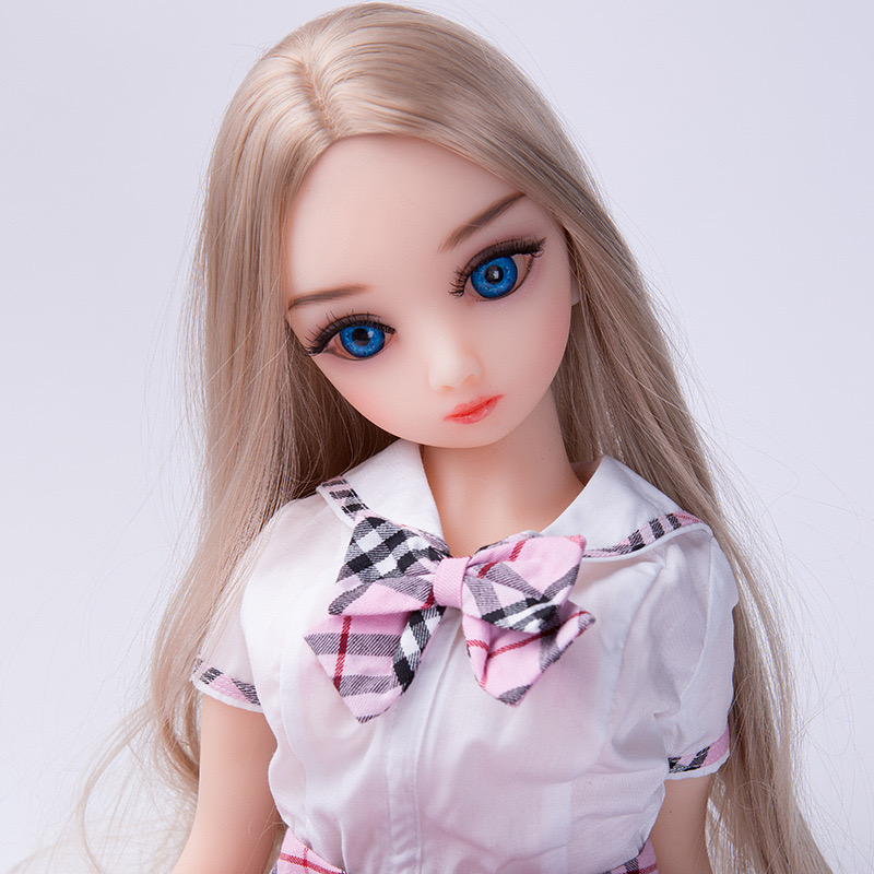 Búp bê mini Rita 68 cm tpe siêu mềm tặng phụ kiện gel bôi trơn