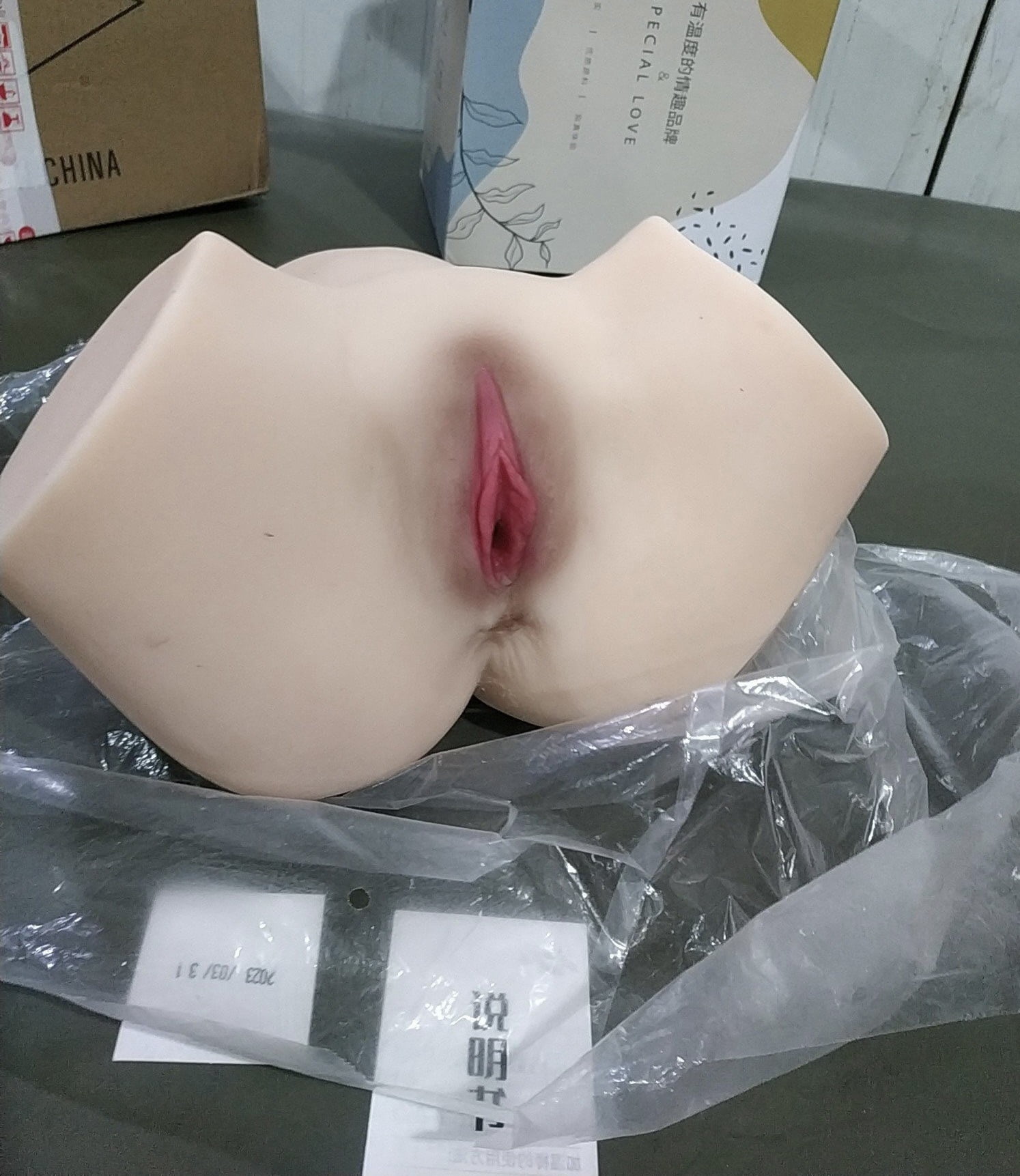 Âm đạo mông Ozawa nguyên khối silicone mềm sâu hậu môn 14cm 