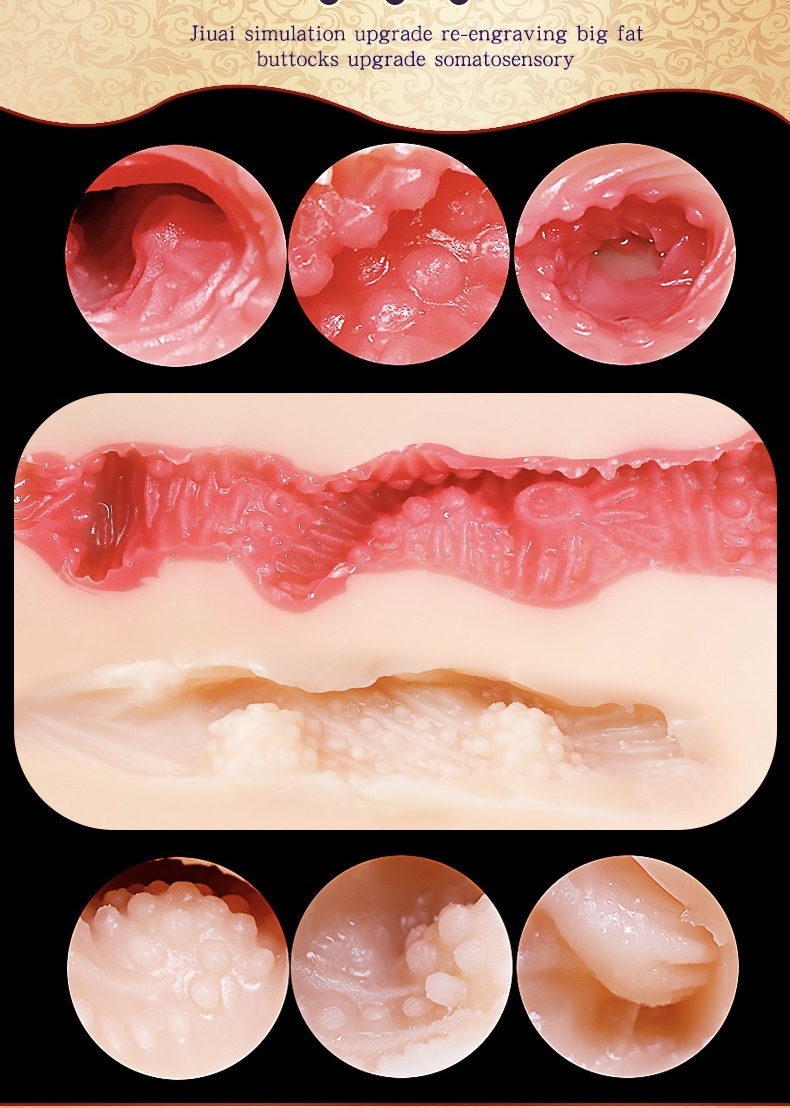Mông nguyên khối kích thước siêu lớn TPE chân thực mềm mại