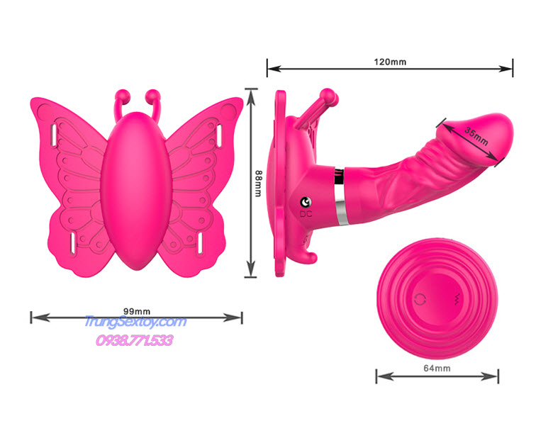 Dương Vật Giả Camille Điều Khiển Từ Xa Kích Thích Cực Mạnh
