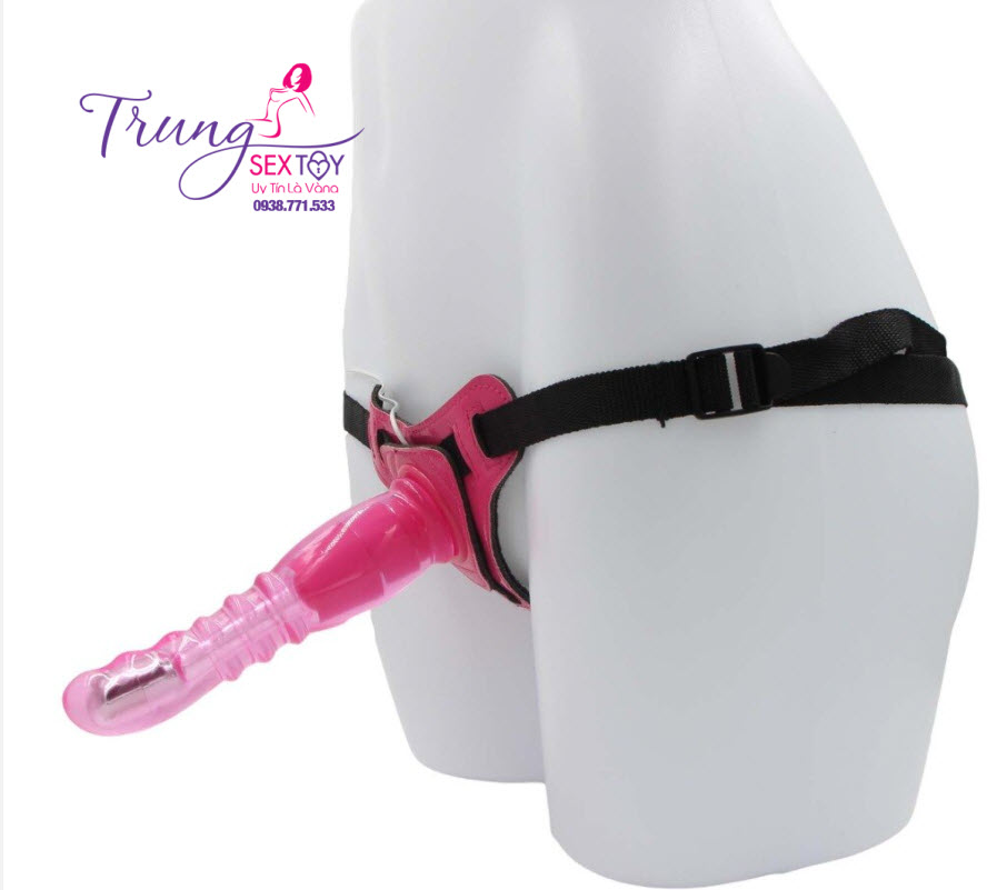 Silicone Strap-On Vibrator 10 Modes Les Couples Use