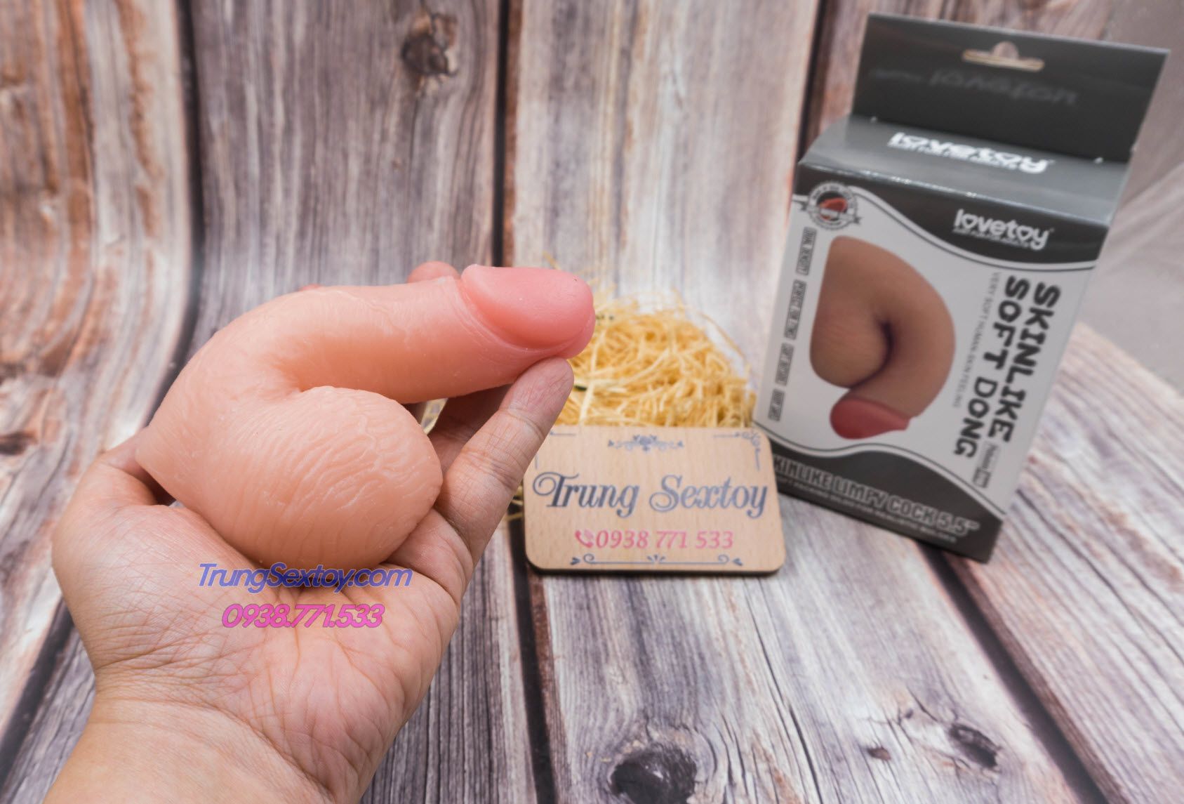 Lovetoy Dương Vật Giả Skin Like Độn Quần Cho Les Tự Nhiên