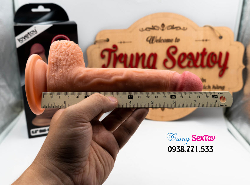 Dương vật giả dây đeo cho les Lovetoy 20cm Siêu mê Đảm bảo phê