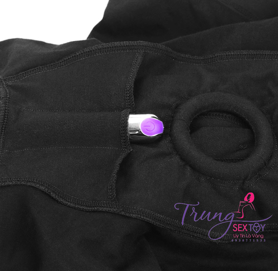 Quần short đeo dương vật unisex Lovetoy co giãn thoải mái Quần short đeo dương vật unisex Lovetoy co giãn thoải mái