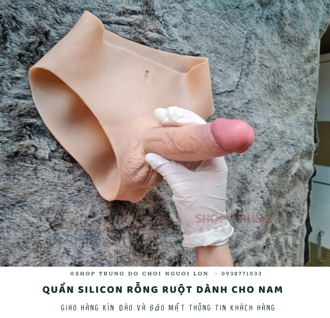 Dương Vật Giả Rỗng Ruột Liền Quần Cao Cấp Hàng Hiếm Khó Mua