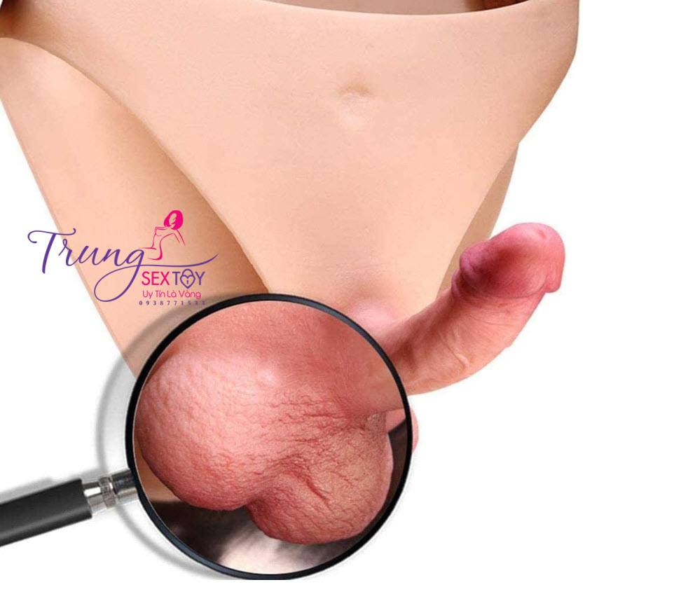 Dương Vật Giả Liền Quần Cao Cấp Siêu Thực Phân Biệt Hàng Hiếm