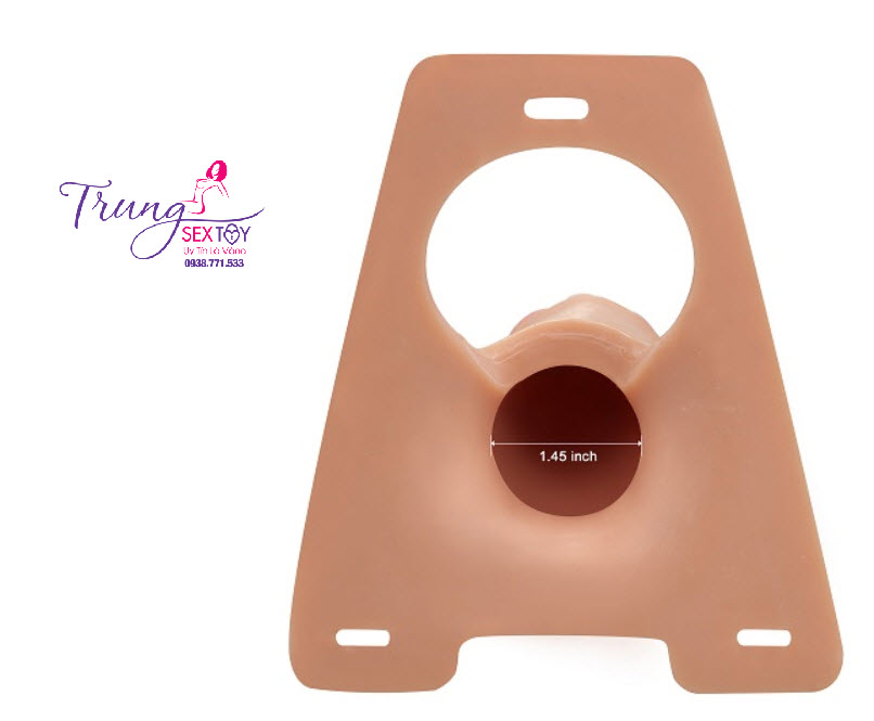 Lovetoy Hollow Strap-On Silicone Male Masturbator