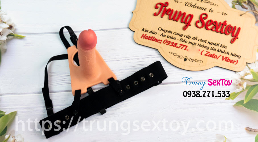 Lovetoy Hollow Strap-On Silicone Male Masturbator