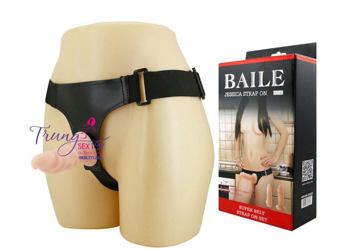 Dương vật giả dây đeo mini mềm silicon hai đầu cho Les vui