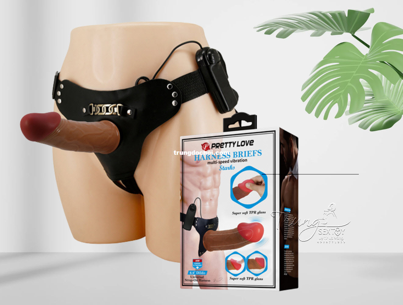 Dương Vật Giả Rỗng Ruột Đeo Dây - Tăng Khoái Cảm Thăng Hoa