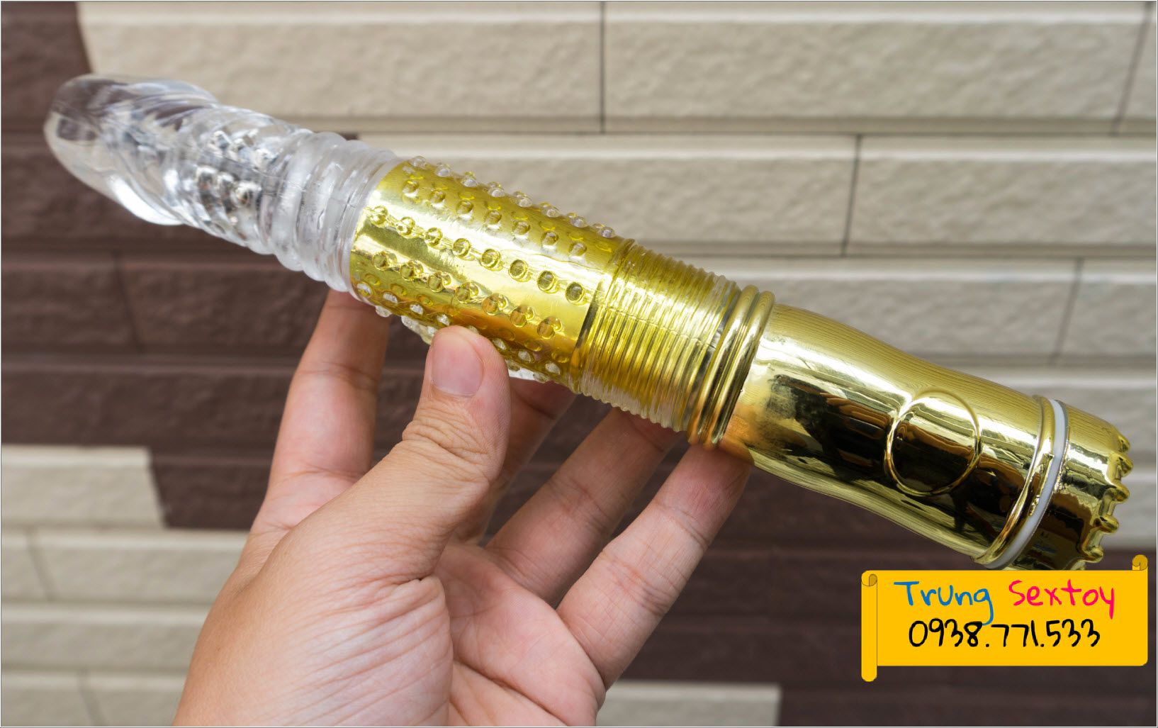 Dương vật giả rung thụt cao cấp đồ chơi tình dục nữ siêu mượt