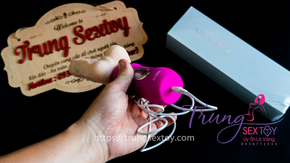 Dương Vật Giả Ailighter Rung Thụt Tự Động Cực Đã Silicone Như Thật