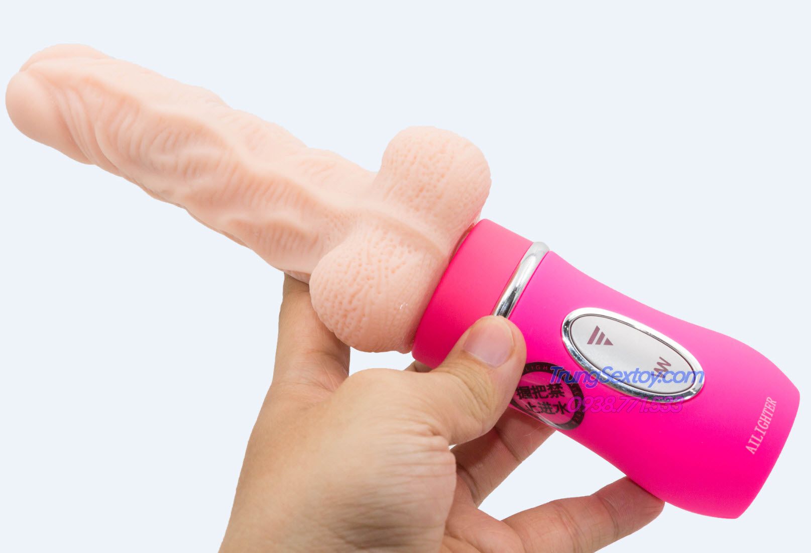 Dương Vật Giả Ailighter Rung Thụt Tự Động Cực Đã Silicone Như Thật