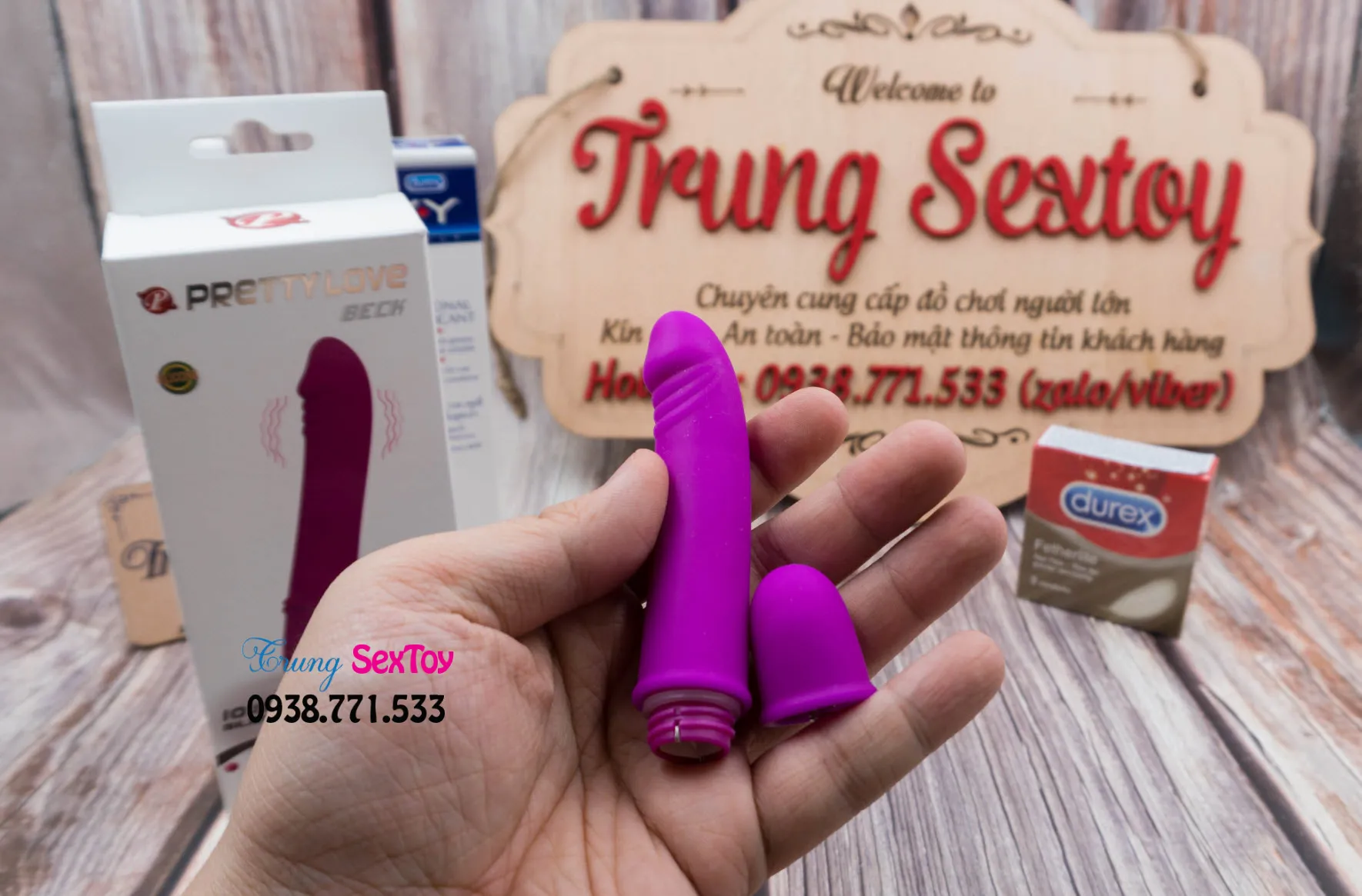 Dương vật giả Pretty Love Boyce nhỏ gọn tai thỏ kích thích nhẹ nhàng