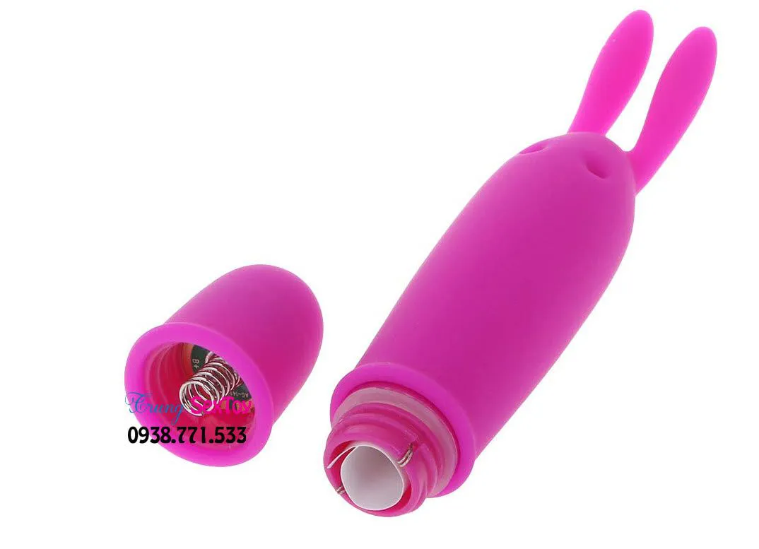 Dương vật giả Pretty Love Boyce nhỏ gọn tai thỏ kích thích nhẹ nhàng