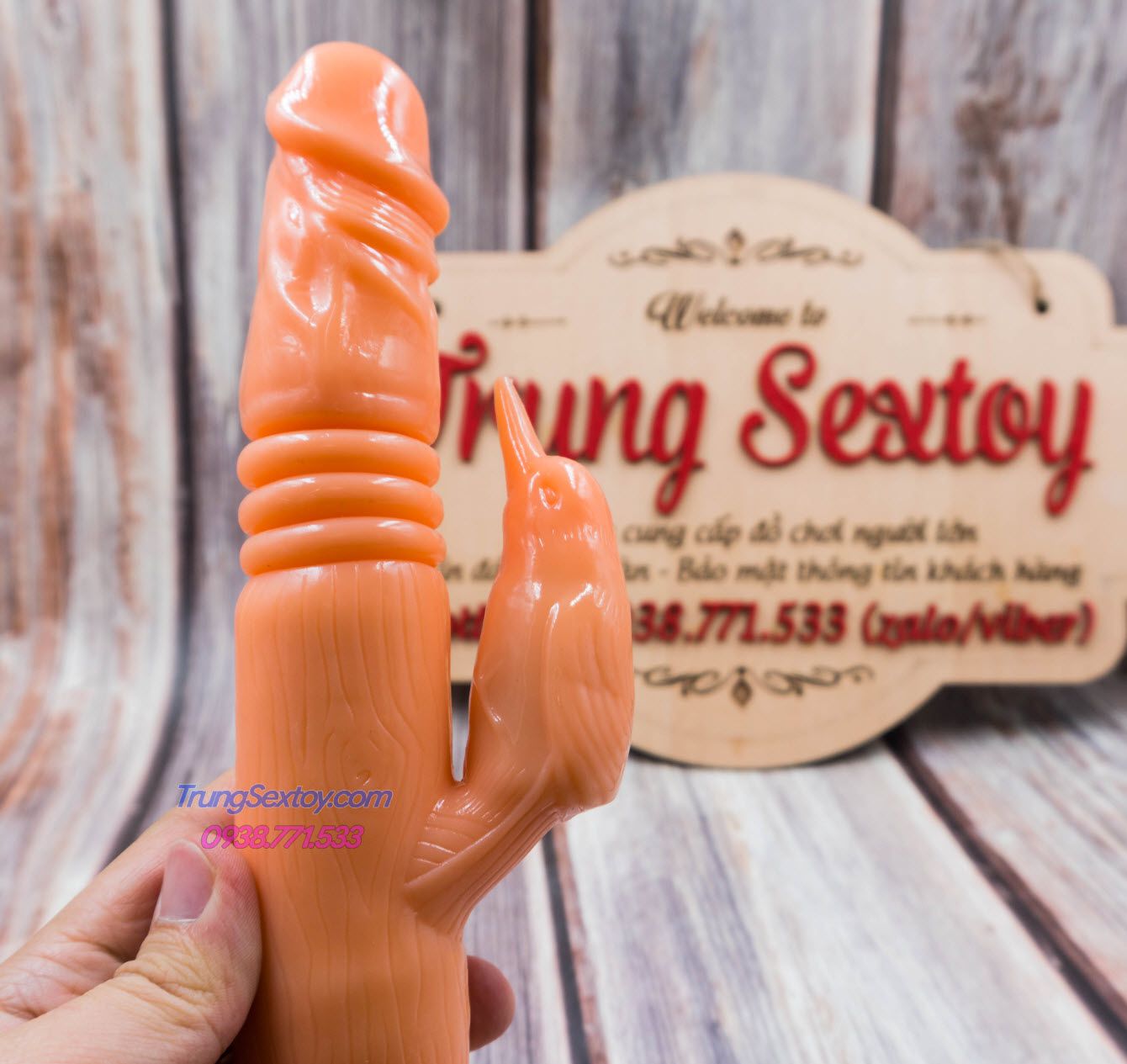 Dương vật giả rung ngoáy, siêu mạnh, kích thích cực đỉnh