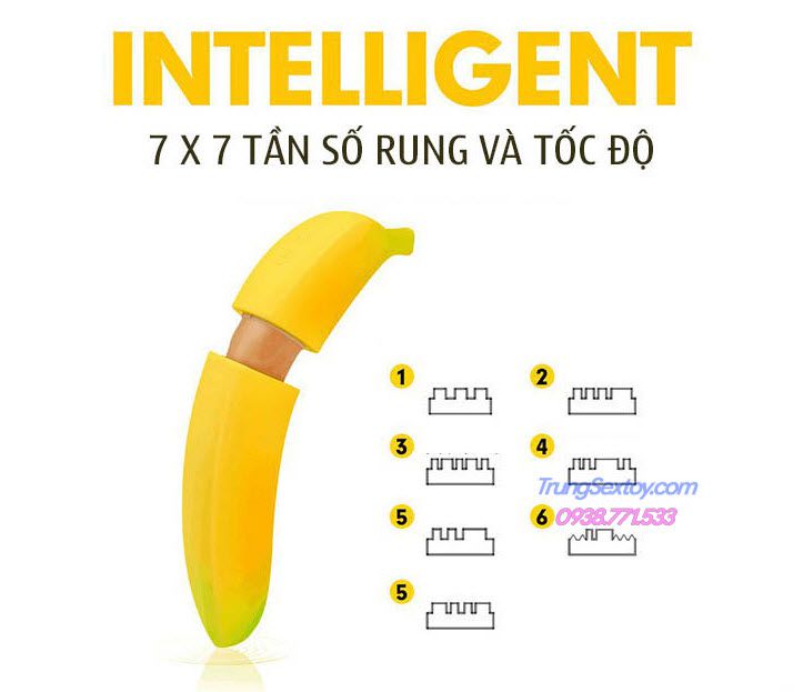 Dương vật giả trái chuối độc đáo hấp dẫn tăng khoái cảm