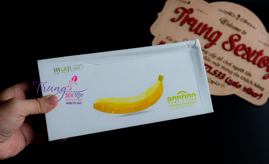 Dương vật giả trái chuối độc đáo hấp dẫn tăng khoái cảm