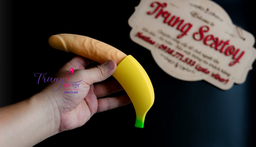 Dương vật giả trái chuối độc đáo hấp dẫn tăng khoái cảm