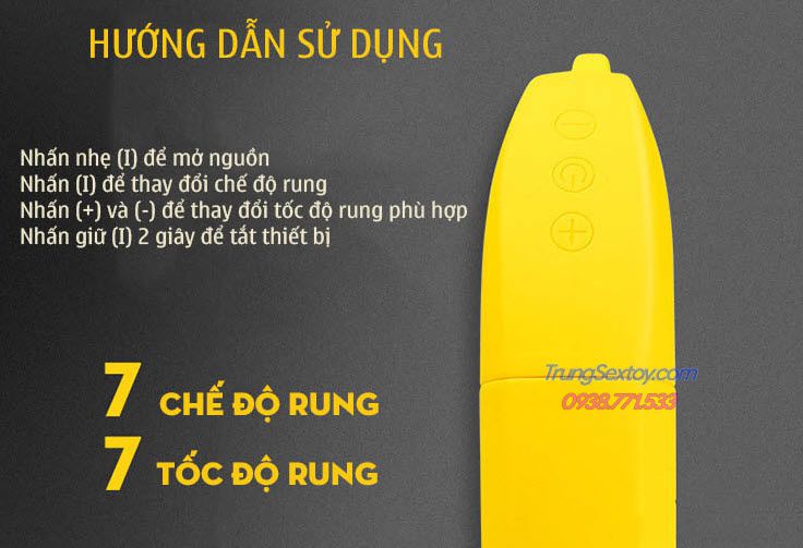 Dương vật giả trái chuối độc đáo hấp dẫn tăng khoái cảm