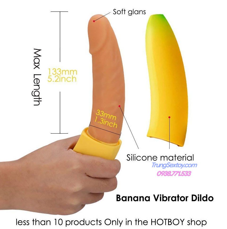 Dương vật giả trái chuối độc đáo hấp dẫn tăng khoái cảm
