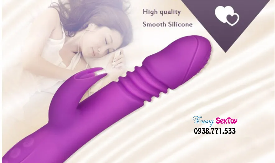 Dương vật giả Ella rung thụt mềm mại ấm nóng kích thích mạnh