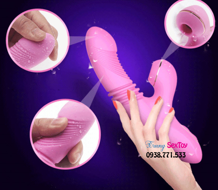 Olivia Dibeta dương vật giả rung thụt hút kích thích cực phê