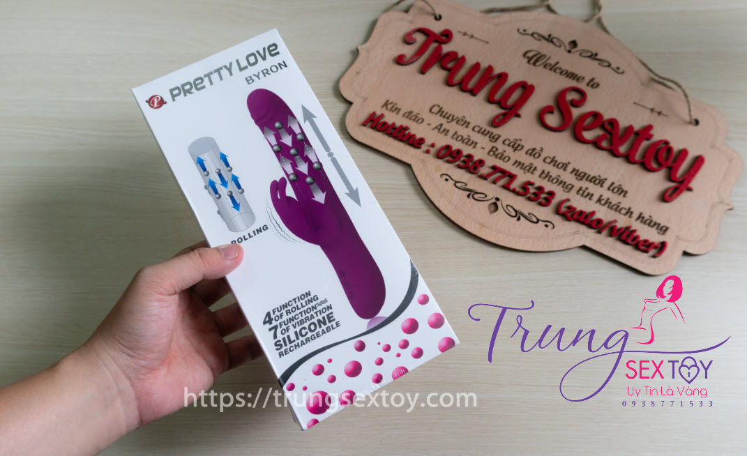 Pretty Love Byron: Khám phá cảm xúc mê say, kích thích phái đẹp