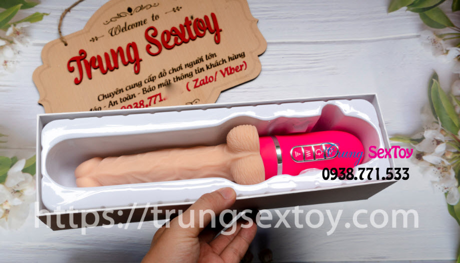 Dương vật giả Louis V Rung Thụt Đa Chế Độ Hấp Dẫn Sướng Mê