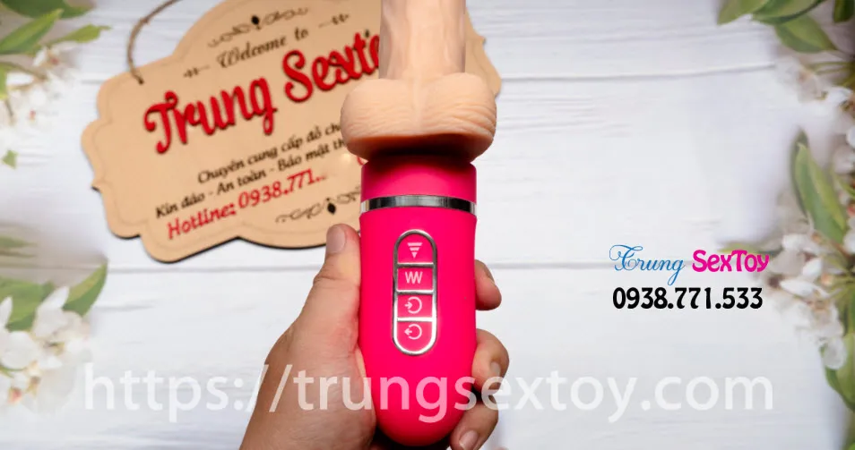 Dương vật giả Louis V Rung Thụt Đa Chế Độ Hấp Dẫn Sướng Mê