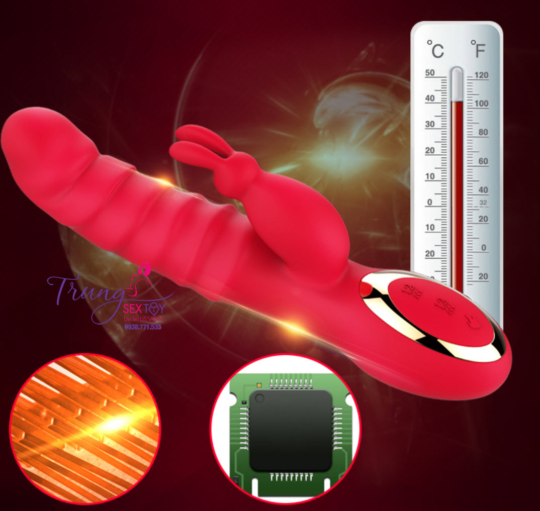 Dương vật giả Wanle 10 chế độ rung mạnh Mạnh mẽ Thỏa mãn