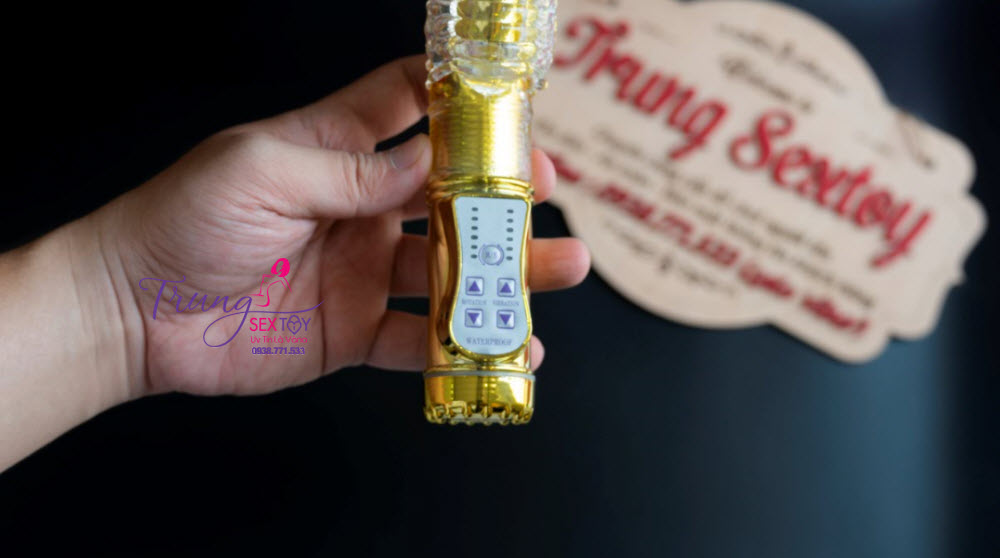 Máy Rung Thụt Cầm Tay Dương Vật Giả Hấp Dẫn Cho Nữ