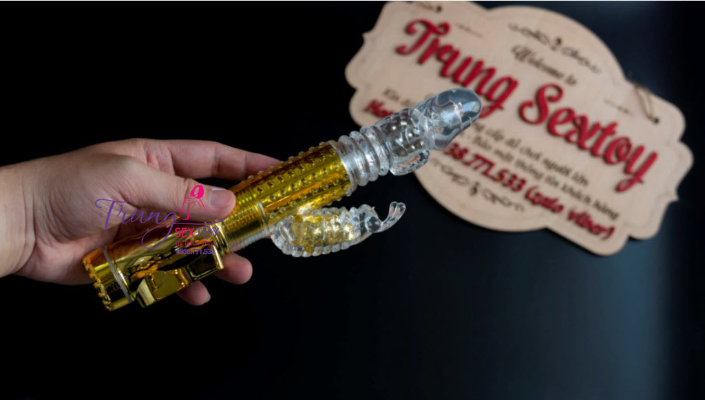 Máy Rung Thụt Cầm Tay Dương Vật Giả Hấp Dẫn Cho Nữ