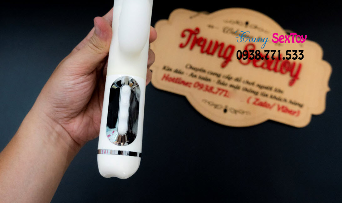 Dương Vật Giả Trắng Rung Xoay Cao Cấp Kích Thích Mạnh Mẽ