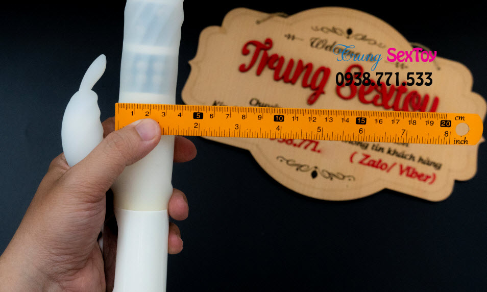 Dương Vật Giả Trắng Rung Xoay Cao Cấp Kích Thích Mạnh Mẽ