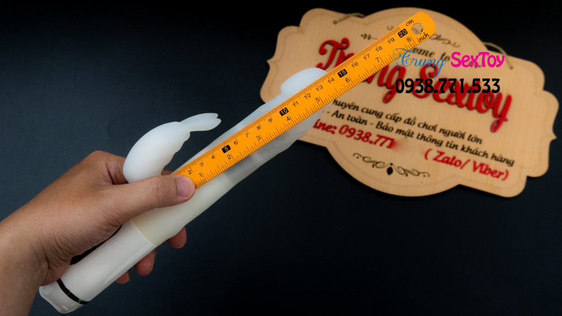 Dương Vật Giả Trắng Rung Xoay Cao Cấp Kích Thích Mạnh Mẽ