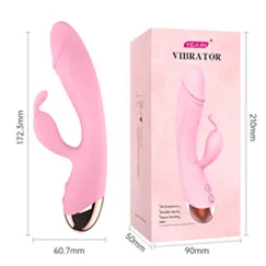 Dương Vật Giả Yeain Silicone + ABS Sạc USB Chống Nước Rung 10 Tần 