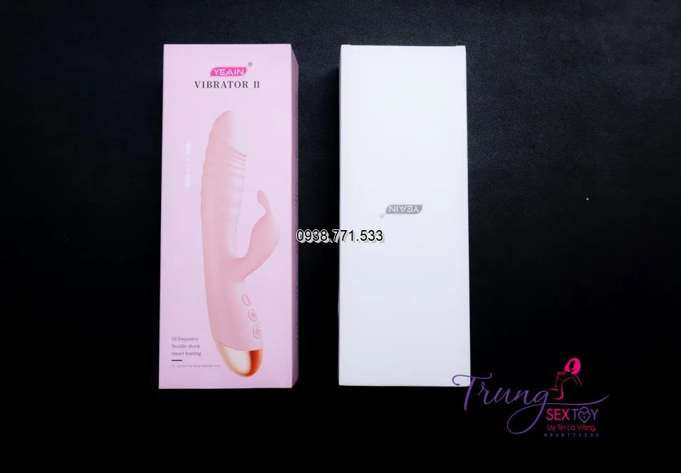 Yeain Dương Vật Giả Chính Hãng Silicone Rung Mạnh Kích Thích
