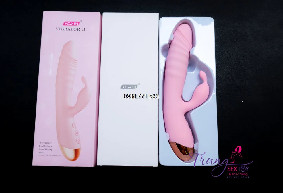 Yeain Dương Vật Giả Chính Hãng Silicone Rung Mạnh Kích Thích