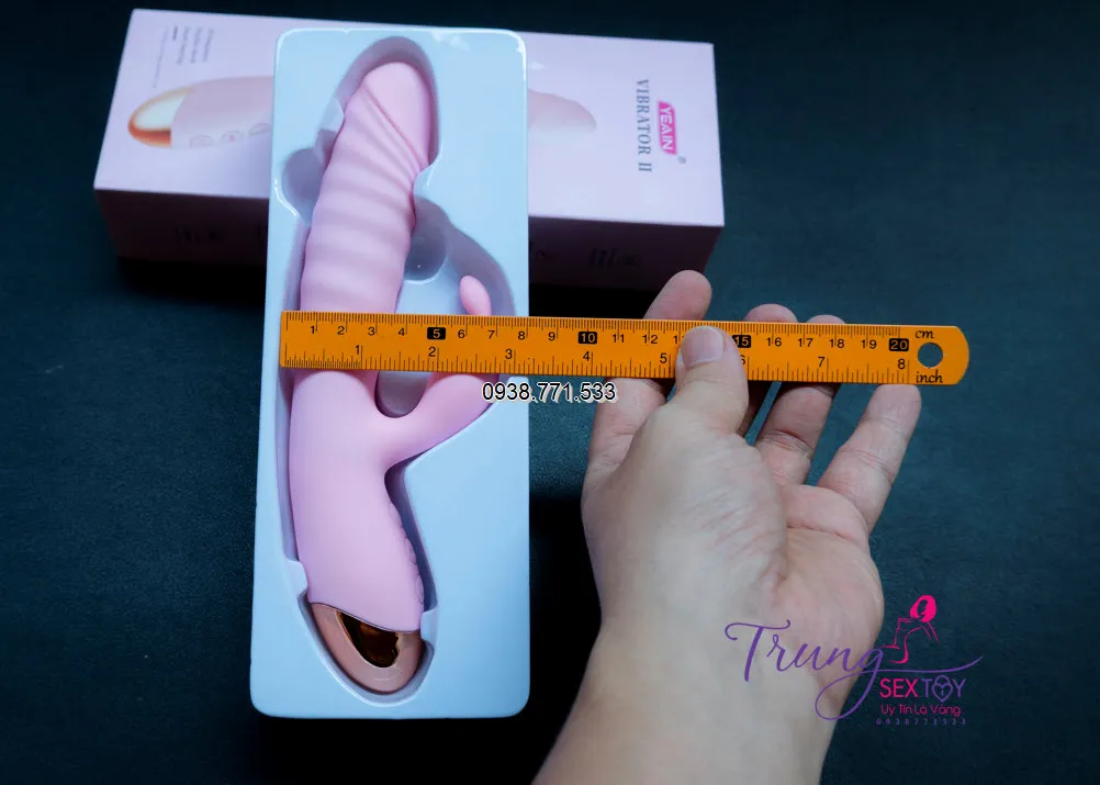 Yeain Dương Vật Giả Chính Hãng Silicone Rung Mạnh Kích Thích